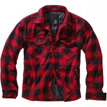 Brandit Lumberjacket - Red / Black - 5XL