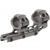 Leapers Accu-Sync 1 Inch High Profile 34mm Offset Mount - Gun Metal