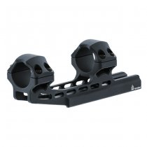 Leapers Accu-Sync 1 Inch High Profile 50mm Offset Mount - Black