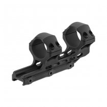 Leapers Accu-Sync 30mm High Profile 34mm Offset Mount - Black