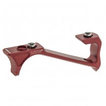 Leapers Keymod Ultra Slim Angled Foregrip - Red