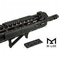 Leapers Low Profile M-LOK 3.15 Inch Rail Panel Covers 4pcs - Black