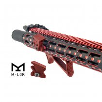Leapers M-Lok Angled Index Mount - Red
