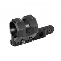 Leapers M-LOK Offset Flashlight Ring Mount - Black