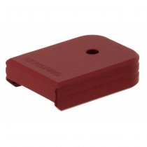 Leapers Pro +0 Base Pad Glock Large Frame - Red