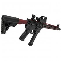 Leapers Pro AR15 6-Position Tube Mil-Spec - Red