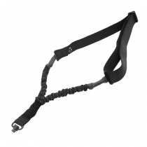 Leapers Single Point Bungee Sling & QD Sling Swivel - Black