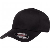 Flexfit Wooly Combed Cap - Black Black - Youth