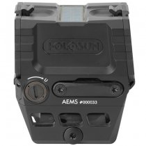 Holosun AEMS Advanced Enclosed Micro Red Dot Sight - Black