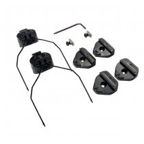 Earmor FLUX Helmet Rail Adapter Attachment Kit - Peltor
