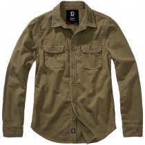 Brandit Ladies Vintageshirt Longsleeve - Olive