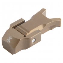 Unity Tactical FUSION Folding Front Sight - Dark Earth