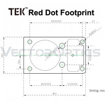 Vector Optics TEK Red Dot Riser Weaver Mount