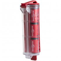 THYRM CellVault XL Battery Storage - Clear / Red