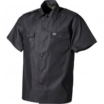 MFH US Shirt Short Sleeve - Black