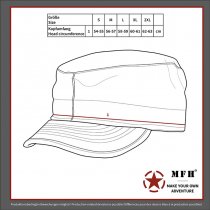 MFH US BDU Field Cap Ripstop - Olive - XL