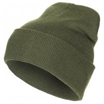 MFH Watch Hat Fine Knit Wool - Olive
