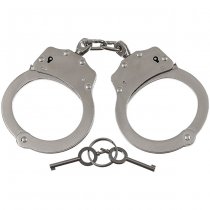MFH Handcuffs Lock Groove - Chrome