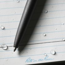 Rite in the Rain All-Weather Metal Clicker Pen Black Ink - Orange