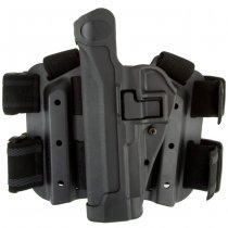 BLACKHAWK Level 2 Tactical SERPA Holster Glock 17 / 19 / 20 / 21 / 22 / 23 / 31 / 32 / M&P 9 / .40 LH - Black