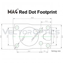 Vector Optics Frenzy-S 1x17x24 SID 3 MOA Red Dot - Black