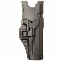 BLACKHAWK Level 2 Matte Finish SERPA Holster Glock 17/19/22/23/31/32 RH - Black