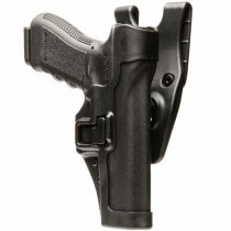 BLACKHAWK Level 2 Matte Finish SERPA Holster Glock 17/19/22/23/31/32 RH - Black