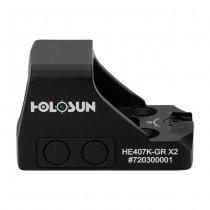 Holosun HS407K-GR X2 Mini Green Dot Sight