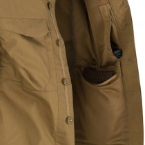 Helikon Woodsman Shirt - Earth Brown / Black A - M