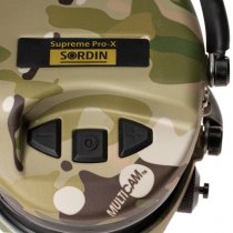 SORDIN Supreme Pro-X Gel LED Headset - Multicam