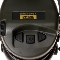 SORDIN Supreme Pro-X Gel LED Headset - Olive