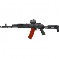 UTG Leapers AK 6 Inch Super Slim M-LOK Handguard - Black