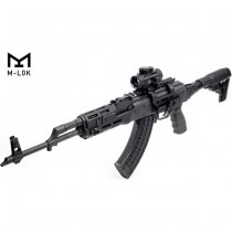 UTG Leapers AK 6 Inch Super Slim M-LOK Handguard - Black