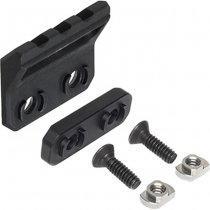 UTG Leapers M-LOK Picatinny Offset Mount - Black