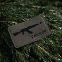 M-Tac AKM 7.62_39 Laser Cut Patch - Ranger Green