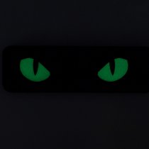 M-Tac Cat Eyes Laser Cut Patch GID - Ranger Green