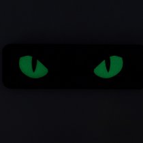 M-Tac Cat Eyes Laser Cut Patch GID - Red