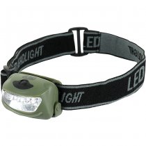 M-Tac Headlamp 4+1 LED - Olive
