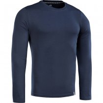 M-Tac Long Sleeve T-Shirt 93/7 - Dark Navy Blue - 2XL
