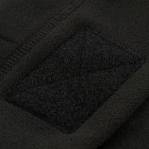 M-Tac Tactical Fleece Watch Cap Beanie & Patch Panel - Black - XL