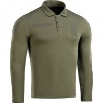 M-Tac Tactical Polo Shirt Long Sleeve 65/35 - Army Olive - L