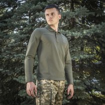 M-Tac Tactical Polo Shirt Long Sleeve 65/35 - Army Olive - S