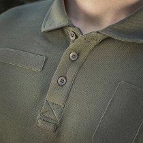 M-Tac Tactical Polo Shirt Long Sleeve 65/35 - Army Olive - S