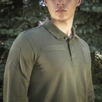 M-Tac Tactical Polo Shirt Long Sleeve 65/35 - Army Olive - XS