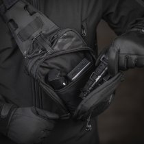 M-Tac Sling Pistol Bag Elite Hex Velcro - Black