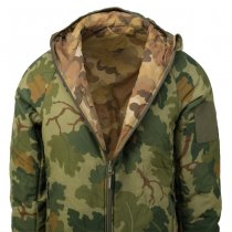 Helikon Reversible Wolfhound Hoodie Jacket Windpack - Mitchell Camo Leaf / Mitchell Camo Clouds - XS